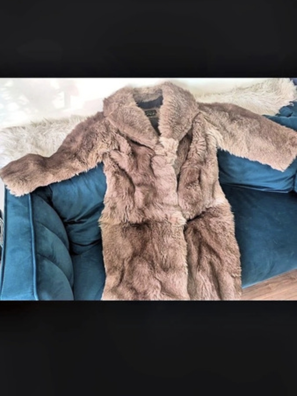 Exclusive Design by O&S Vass Sydney. Kangaroo Fur Jacket Size W Like New